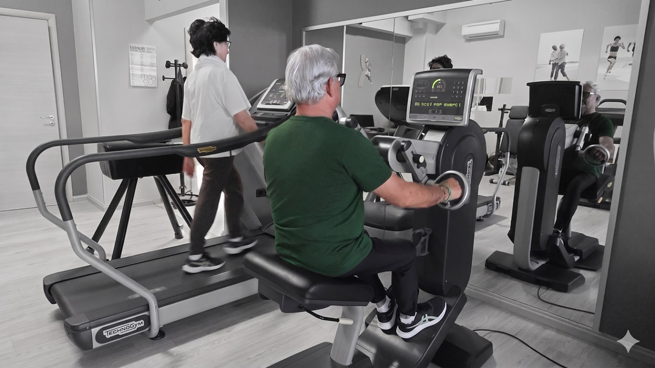 Sala trattamenti Kine Medical Rehab
